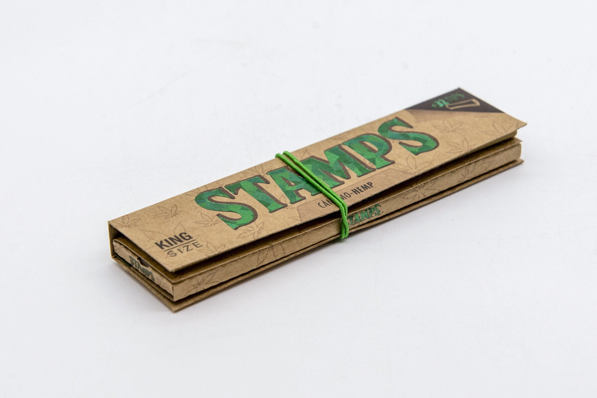 PAPEL STAMPS KING SIZE HEMP + TIPS